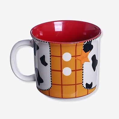 Caneca Toy Story: Aventura e Café!