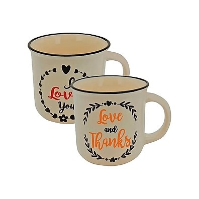 Caneca Yangzi Afeto: Elegância em Porcelana ☕