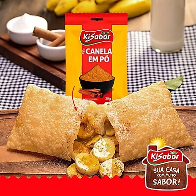 Canela em Pó KiSabor 30g: Aroma e Sabor Autêntico