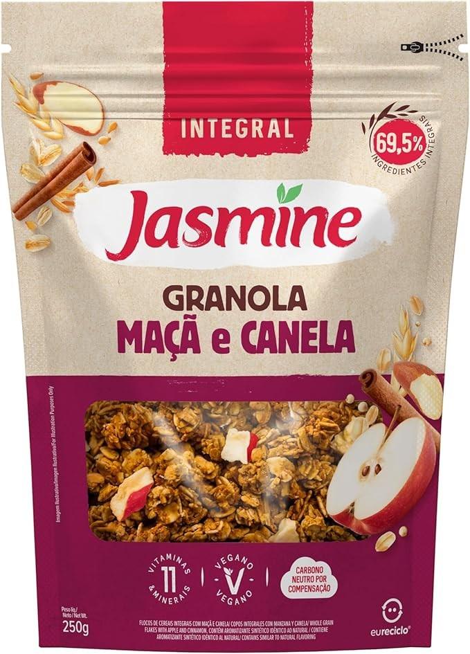 Jasmine Granola Maça e Canela Integral 300g