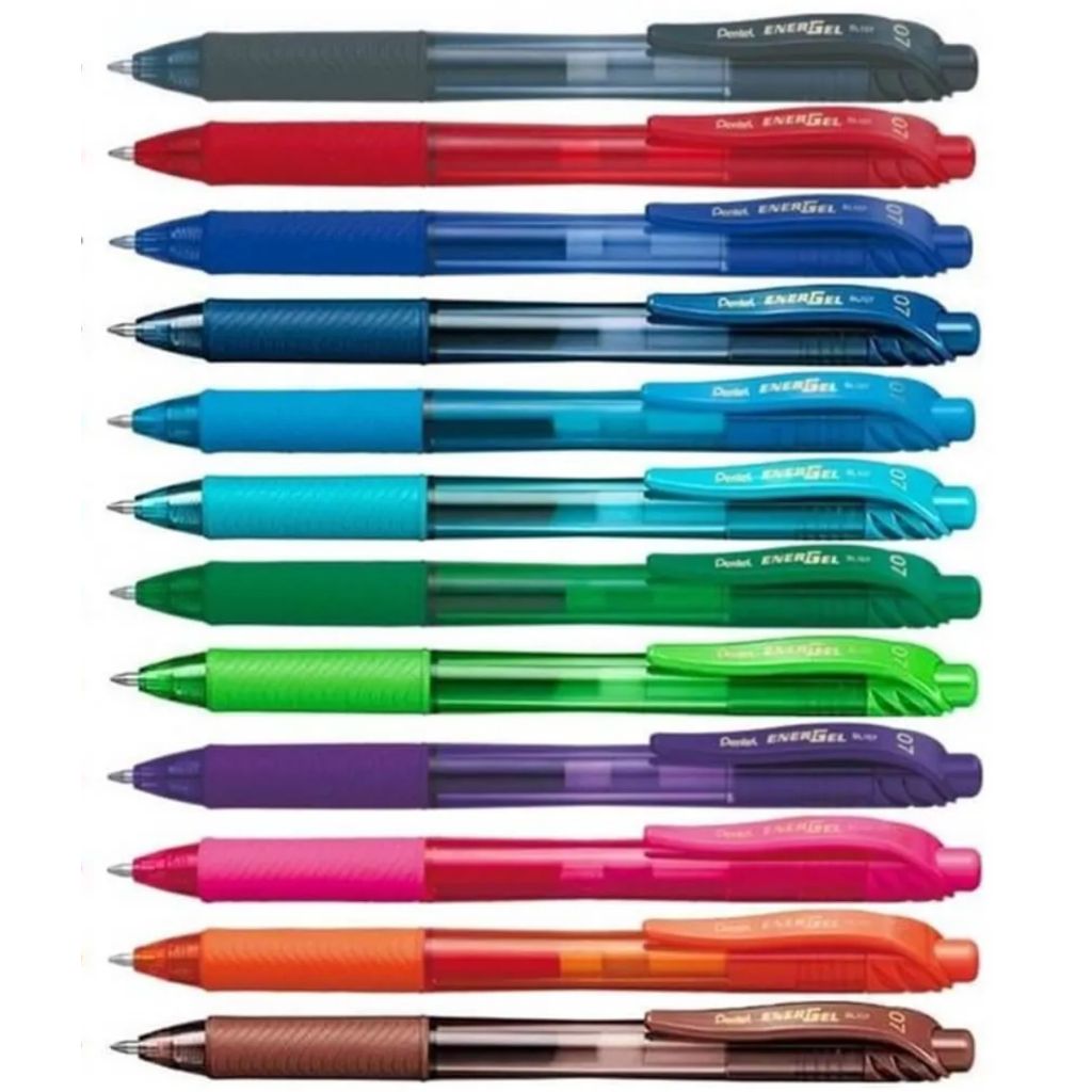 Caneta Energel -X Pentel 0.7mm: Escreva com Suavidade e Cor Vibrante
