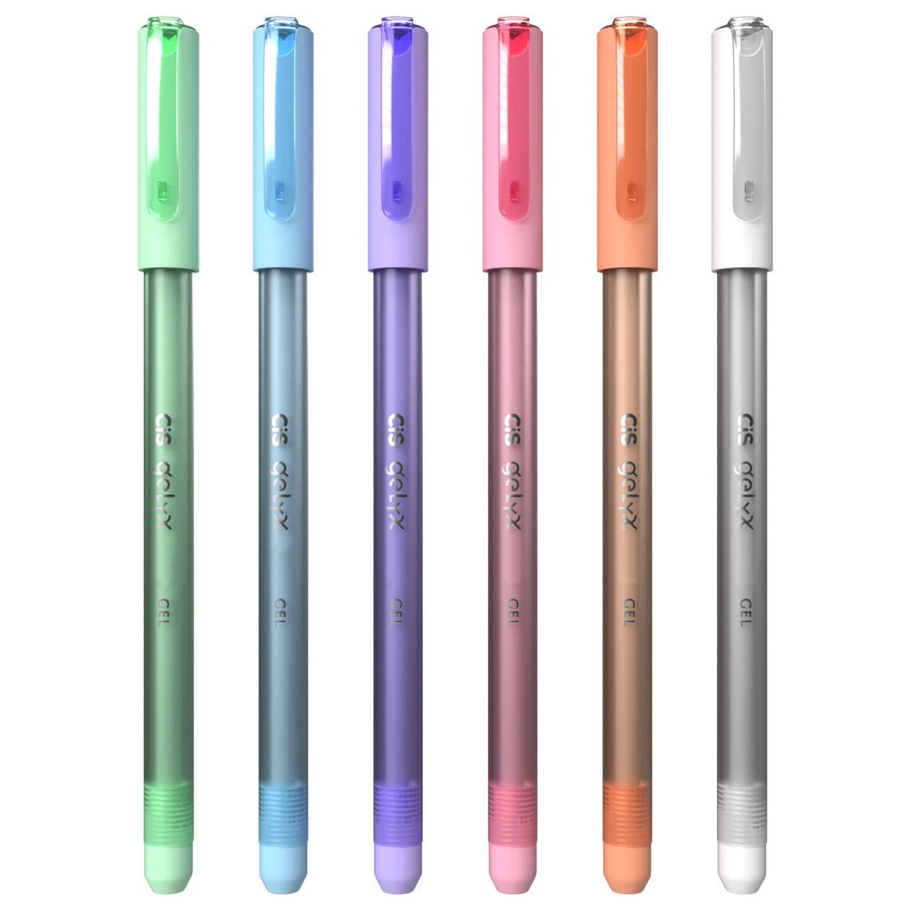 Caneta Gel Pastel Cis Gelyx: Cores e Suavidade!