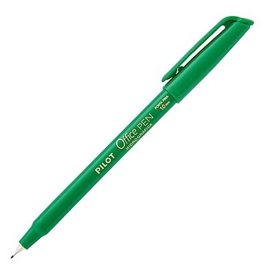 Caneta Hidrográfica Pilot 1.0mm Verde: Precisão e Versatilidade