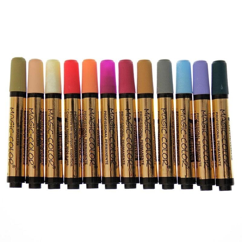 Caneta Magic Color: 12 Cores para Sua Arte!