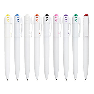 Canetas Plásticas em Kit: 50 Unidades para o Dia a Dia 🖊️