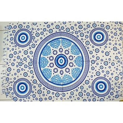 Canga de Praia Mandala: Estilo e Cores Vibrantes