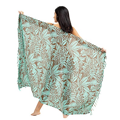 Canga de Praia Viscose Floral: Leve e Estilosa!