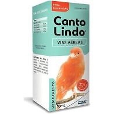 Canto Lindo Vias Aéreas: Alívio Respiratório para Aves