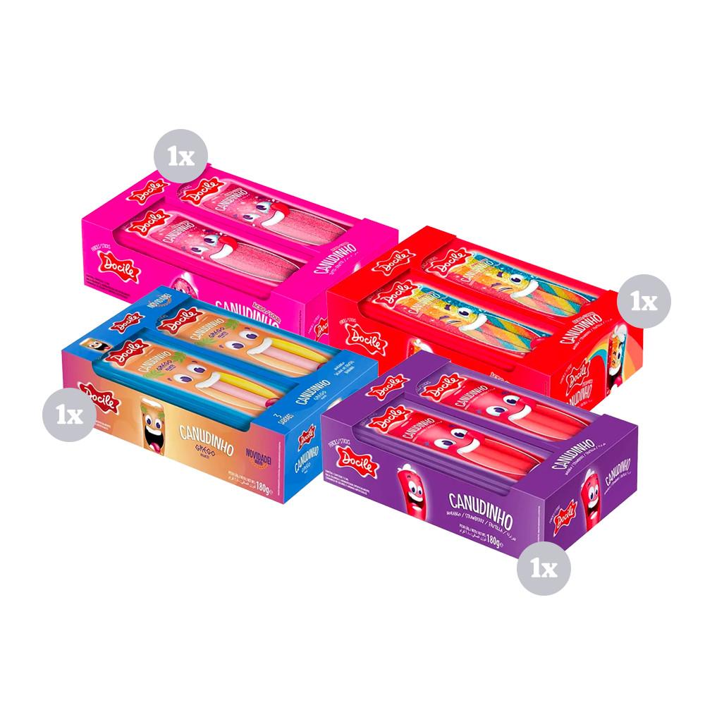 Canudinho Bala Docile: Mini Porções de Sabor!