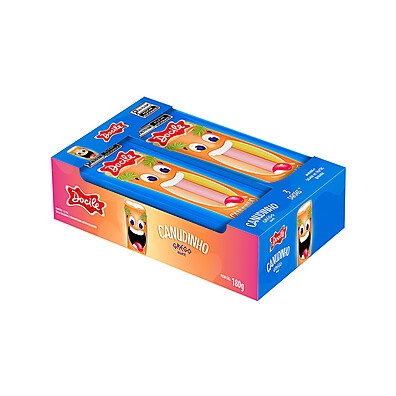 Canudinho Grego Docile: 12un de Sabor Irresistível!