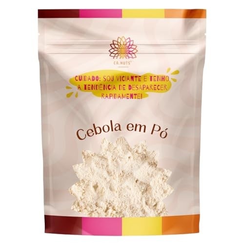 Cebola em Pó Premium Ca.Nuts | Linha de Especiárias Premium (1 Kg)