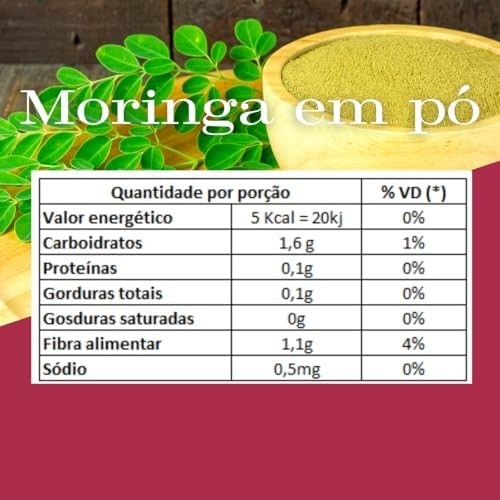 Chá de Mo.ringa Pó Premium Ca.Nuts (1 Kg)