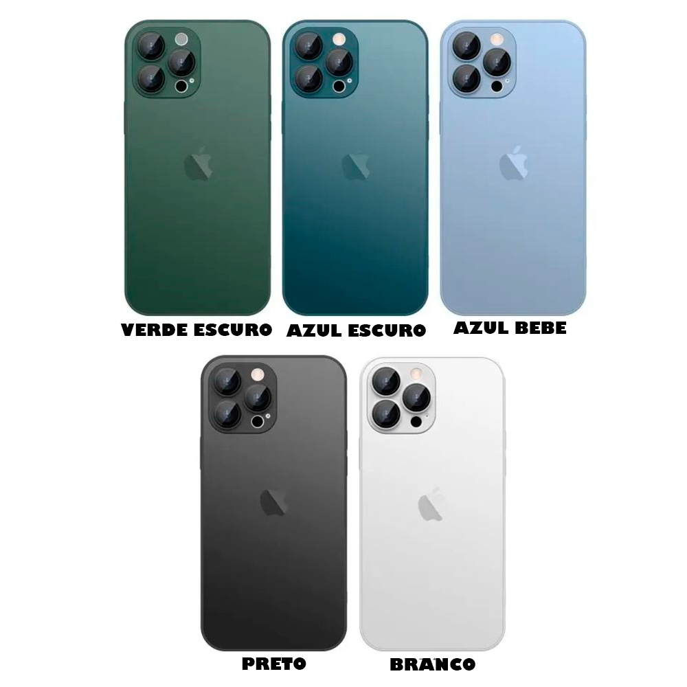 Capa AG Glass MAGSAFE iPhone 16: Proteção Ultrafina e Estilo Único