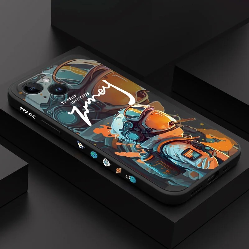 Capa Astronauta iPhone: Proteção e Estilo!