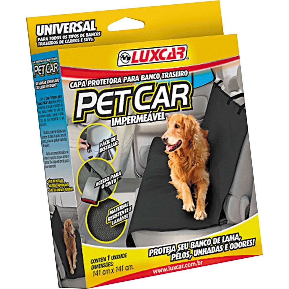 Capa Banco Traseiro Pet: Proteção e Conforto!