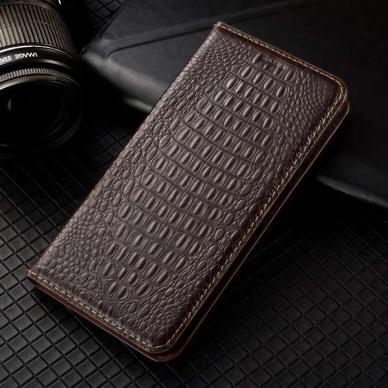 Capa Carteira Xiaomi Poco: Couro Genuíno + NFC