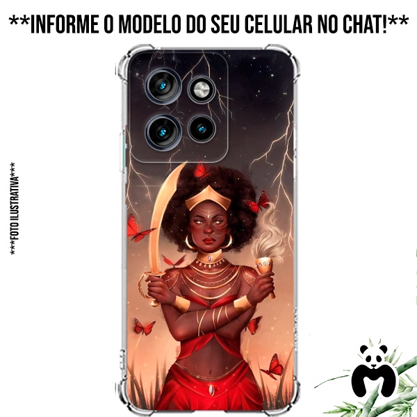 Capa Case Personalizada Umbanda Iansã – Proteção com Fé e Estilo