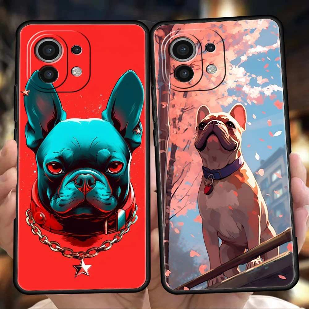 Capa Celular Buldogue Francês: Xiaomi e Poco