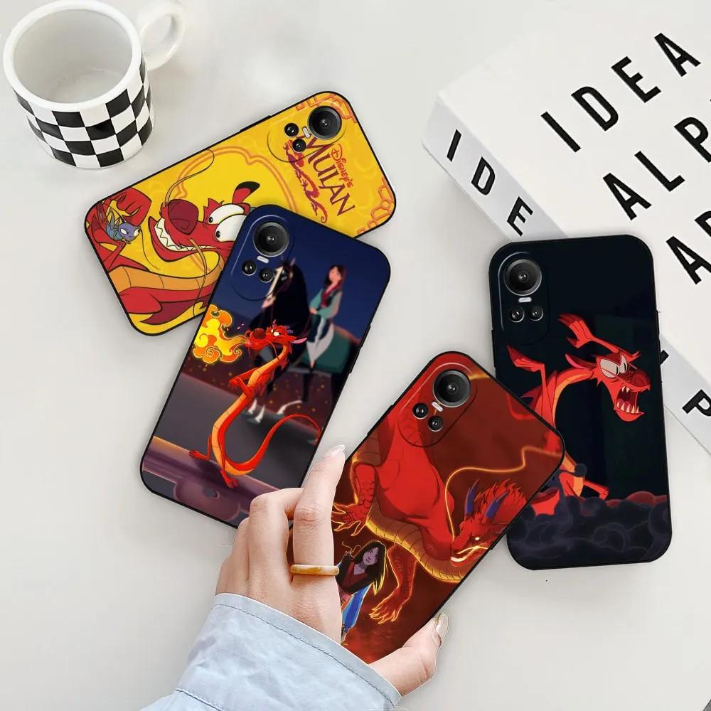 Capa Celular Mulan Mushu: OPPO Reno 5G