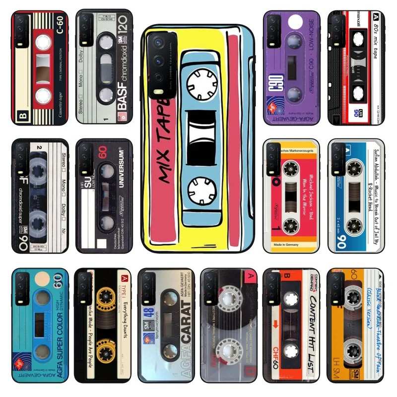 Capa Celular Retrô K7: Estilo Vintage!