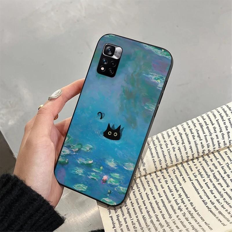 Capa Celular Van Gogh Gato: Xiaomi Redmi