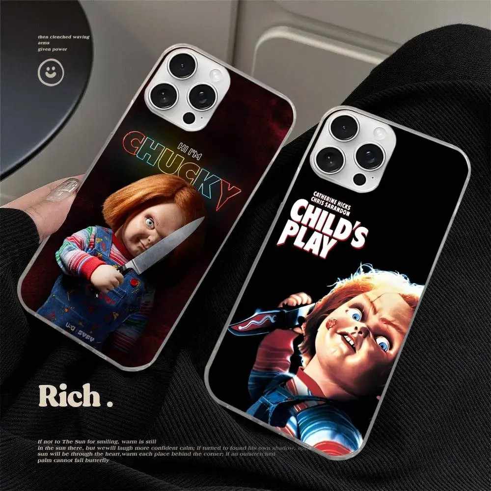 Capa Chucky iPhone: Terror e Estilo!