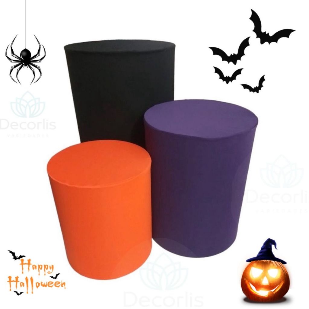 Capa Cilindro Trio Bruxa: Decore seu Halloween!