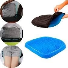 Almofada Ortopédica de Gel com Capa Removível - Conforto e Postura em Qualquer Lugar