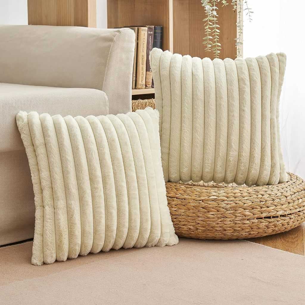 Capa de Almofada Wave Soft 2 Lados 40x40 cm: Conforto e Estilo para Seu Lar