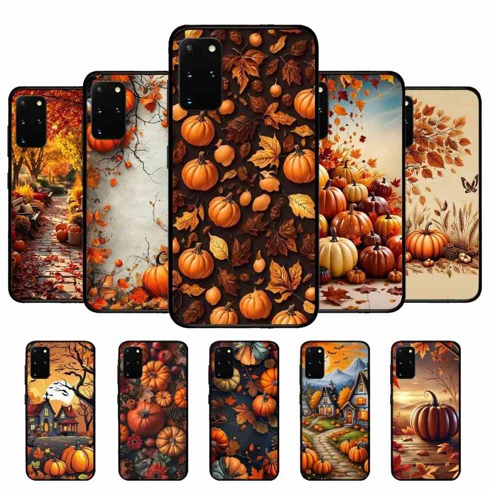 Capa de Celular Abóbora Outono: Estilo e Proteção!