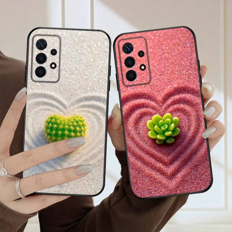 Capa de Celular Cacto Coração: Proteção e Estilo!