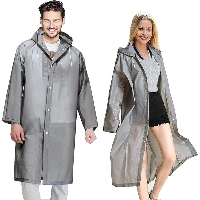 Capa de Chuva Exclusiva: Proteção Contra Chuva e Vento para Adultos