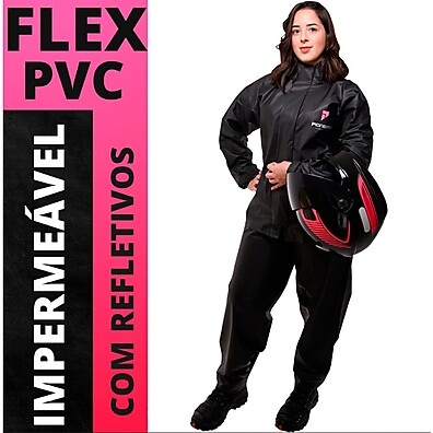 Capa de Chuva Feminina para Moto: 100% Impermeável