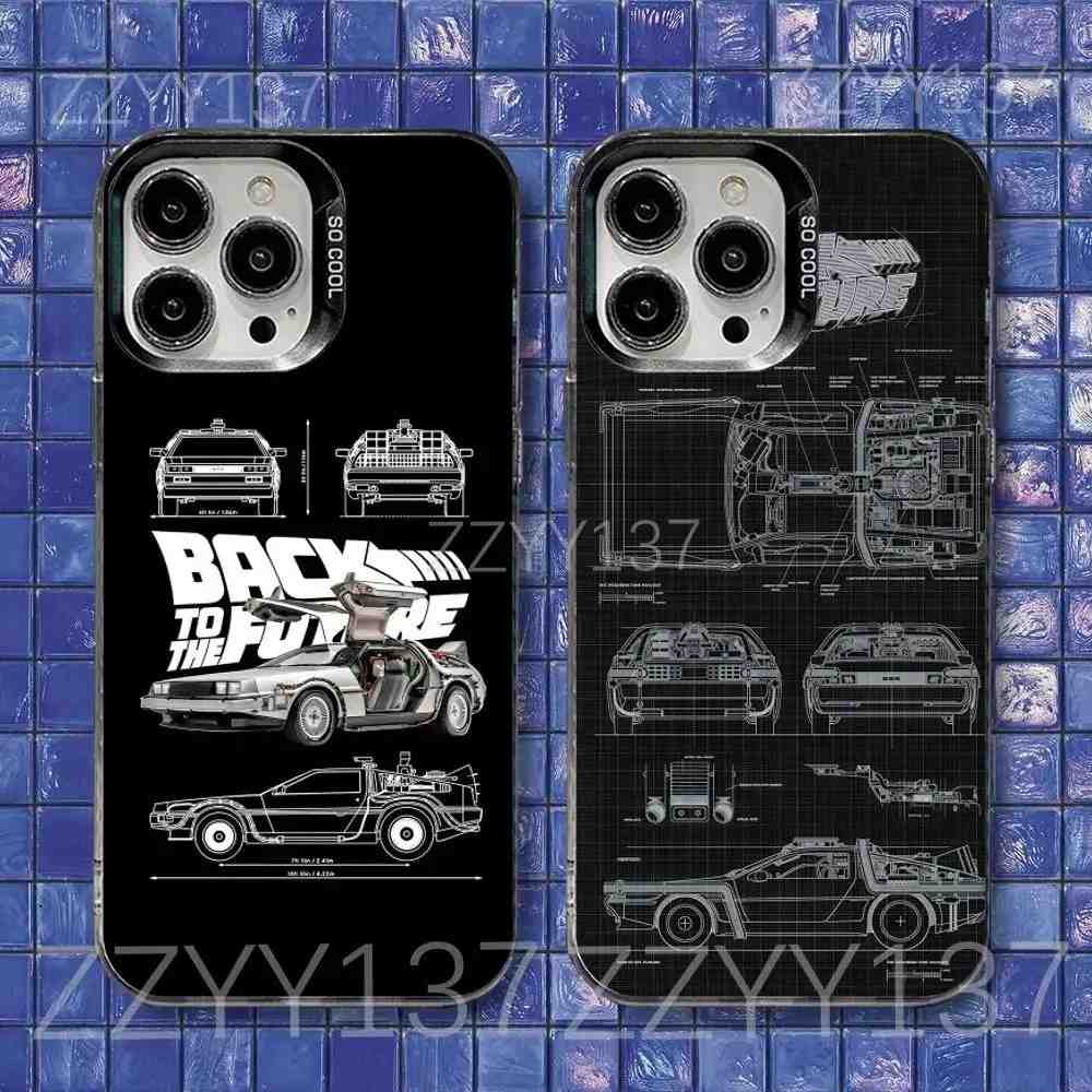 Capa De Volta Para o Futuro: Estilo DeLorean!