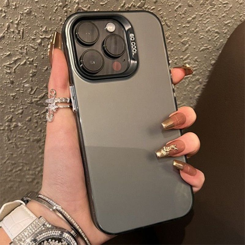 Capa Dura de Prata Fosca para Xiaomi Poco X6 Pro 5G – Proteção de Luxo e Estilo