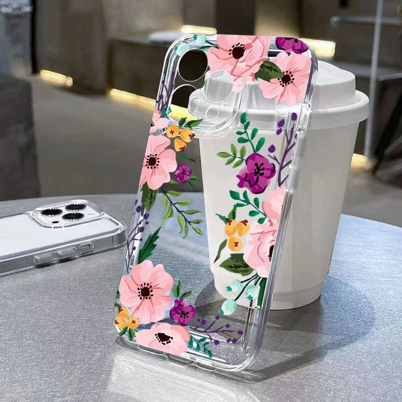 Capa Floral para iPhone: Proteção e Estilo!