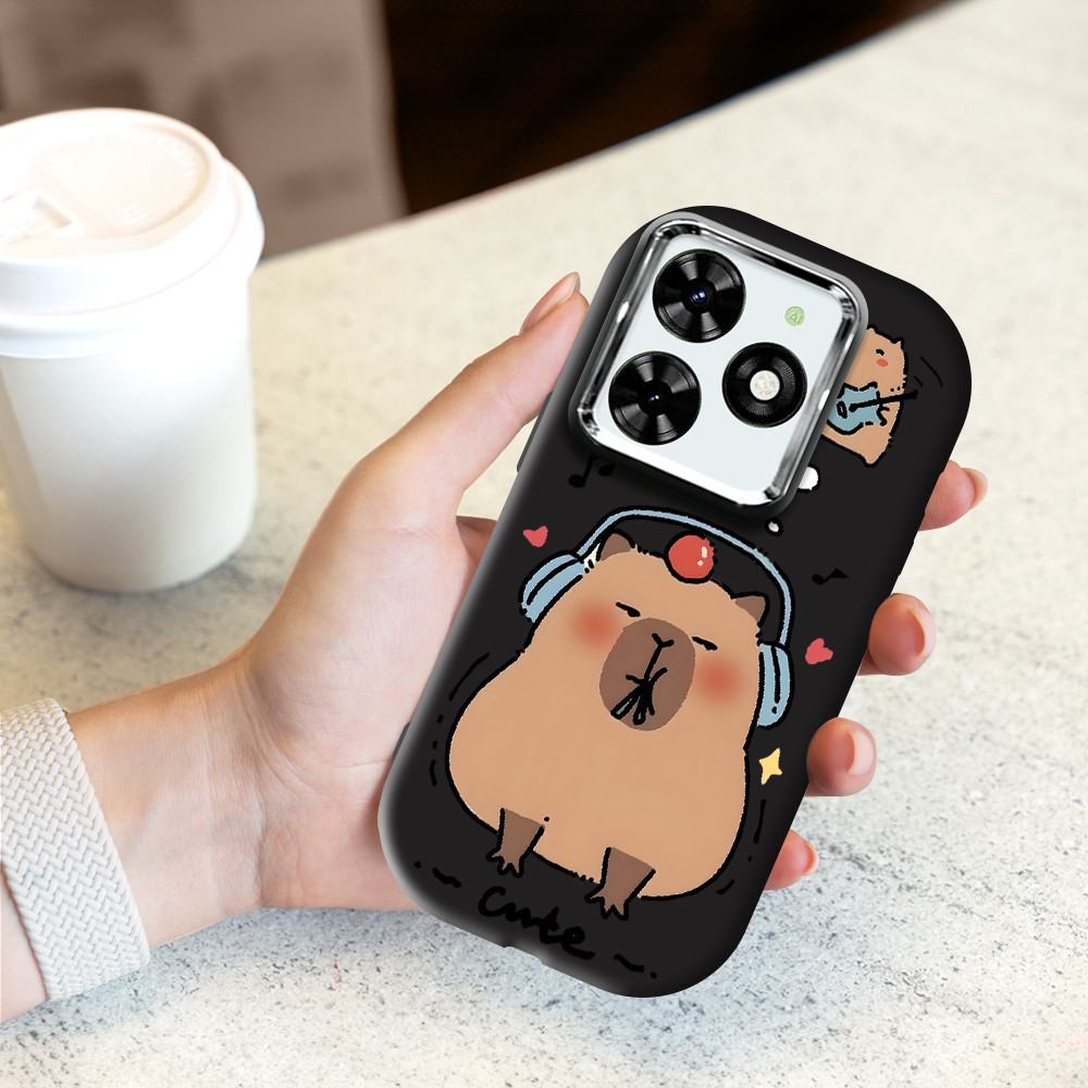 Capa Fofo Silicone p/ Infinix Smart 8 Pro e Outros - 0084