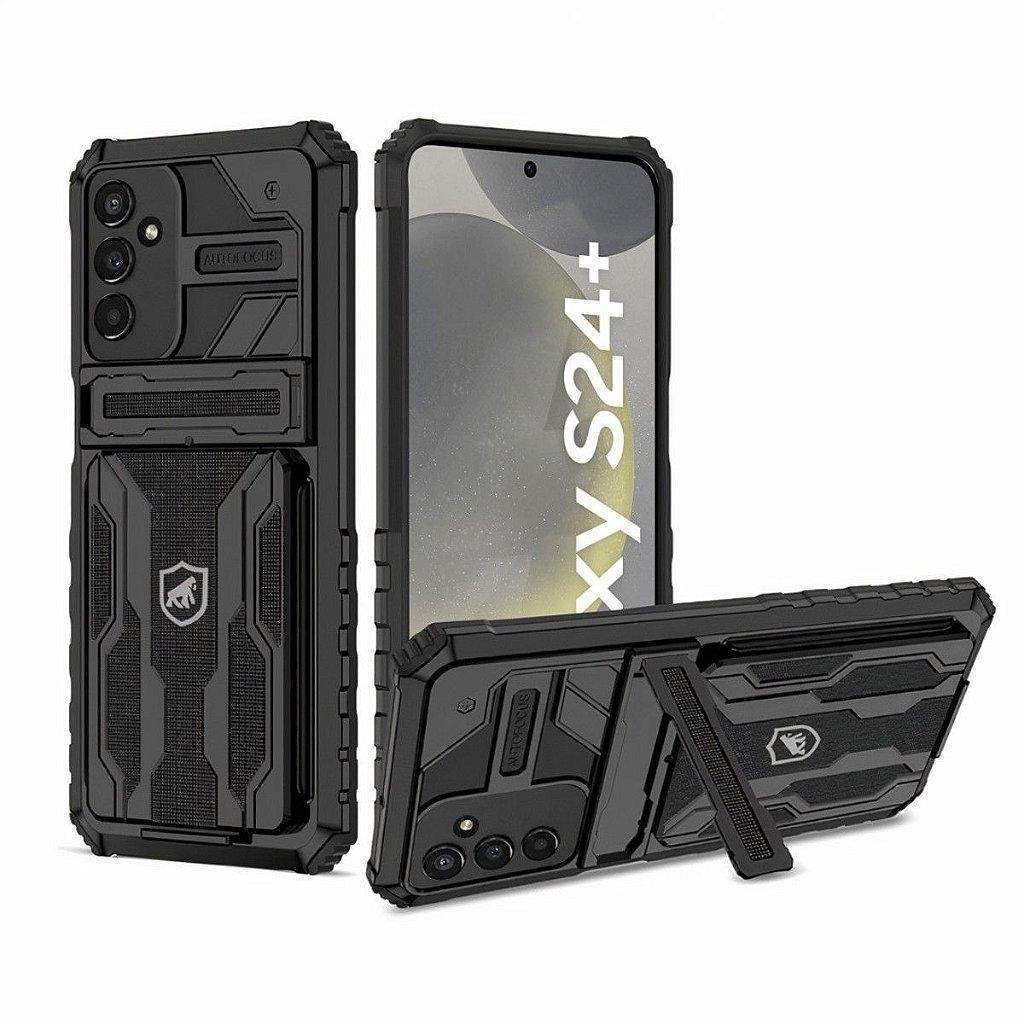 Capa Galaxy S24 Plus: Proteção, Cartões e Kickstand