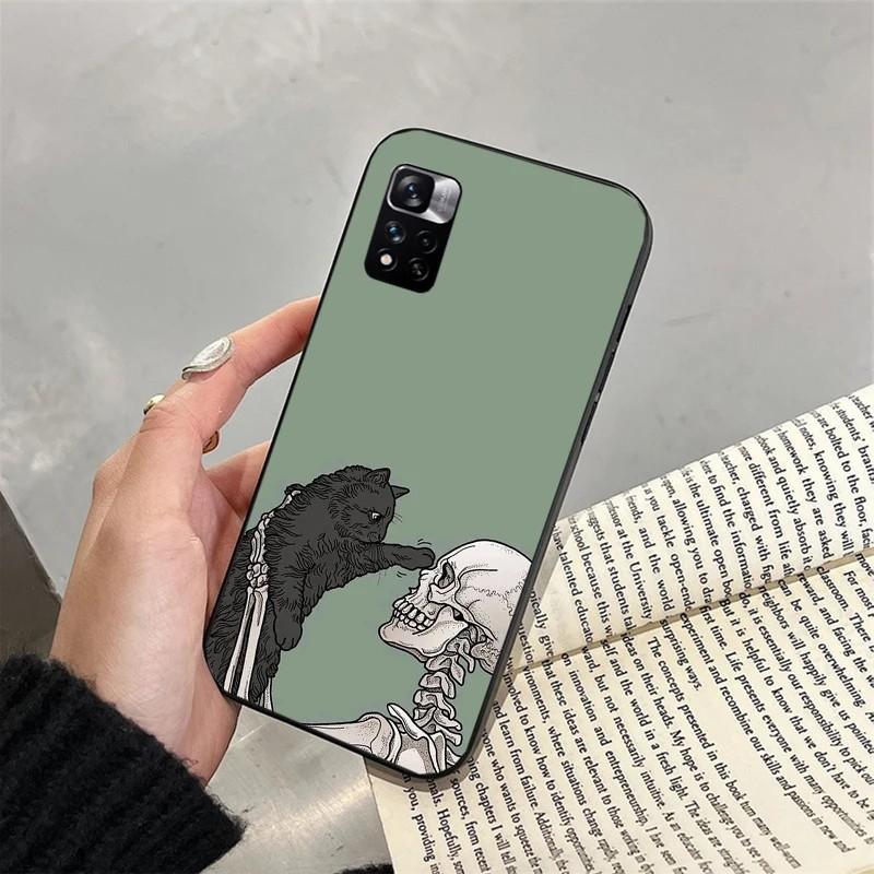 Capa Gato Esqueleto Xiaomi Redmi