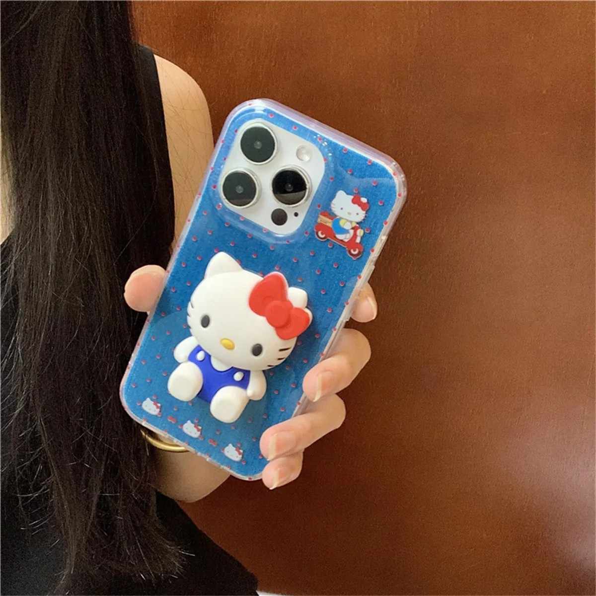 Capa Hellokitty 3D: Proteção Kawaii para seu iPhone!