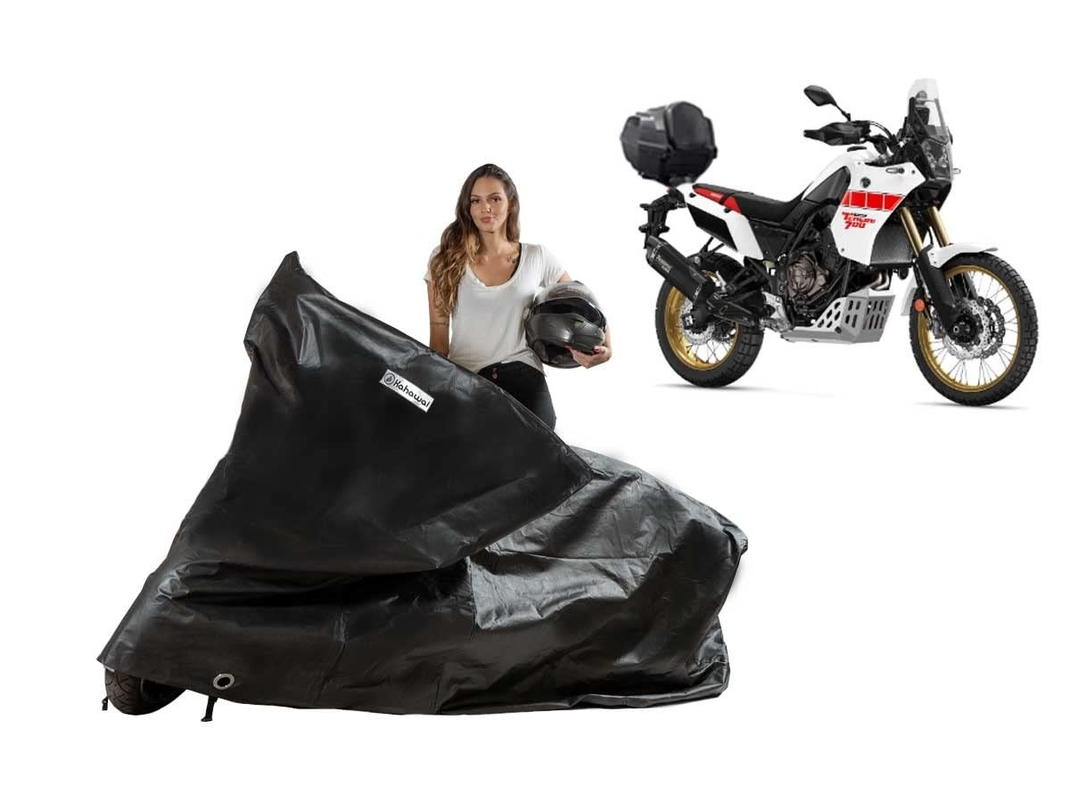 Capa Protetora Premium para Yamaha Tenere 700 com Baú: Segurança e Estilo Incomparáveis