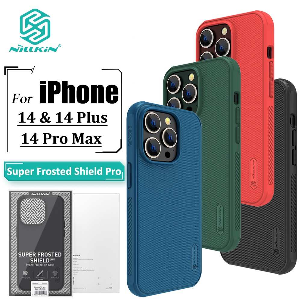 Capa iPhone 14: Nillkin Super Fosco Pro - Proteção Total