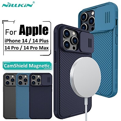Capa iPhone 14: Proteção e Luxo Nillkin CamShield
