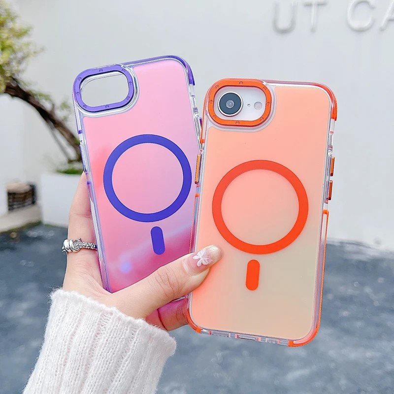 Capa iPhone 16e: Colorida, Magnética e com Carga Rápida