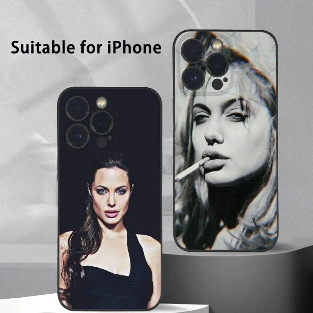 Capa iPhone Angelina Jolie: Estilo e Proteção!