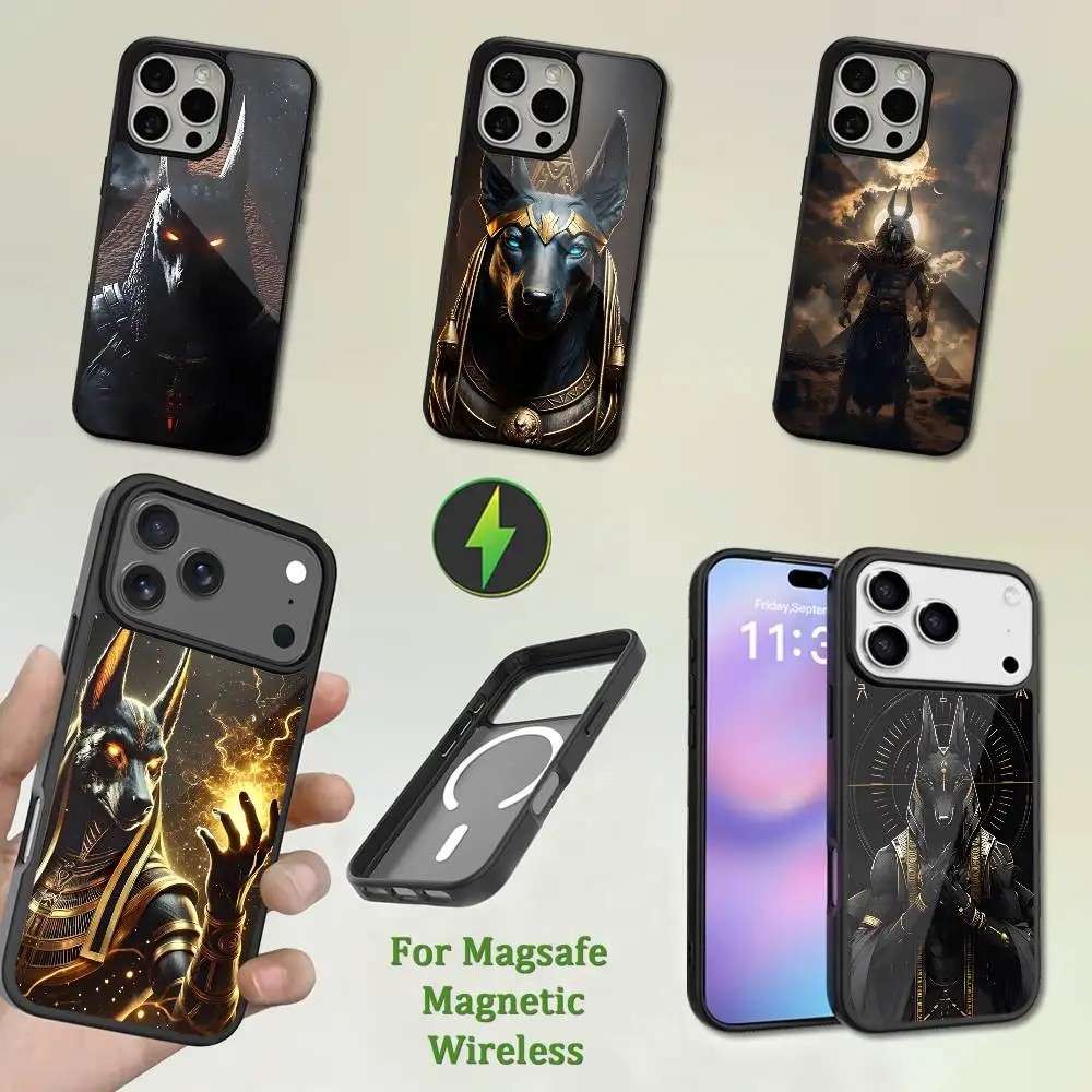 Capa iPhone Anubis: Arte Egípcia e Proteção!