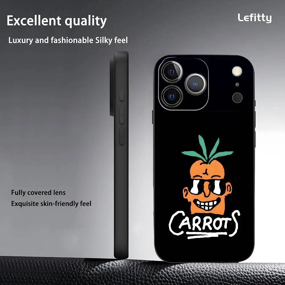 Capa iPhone Anwar Carrots: Estilo e Proteção!