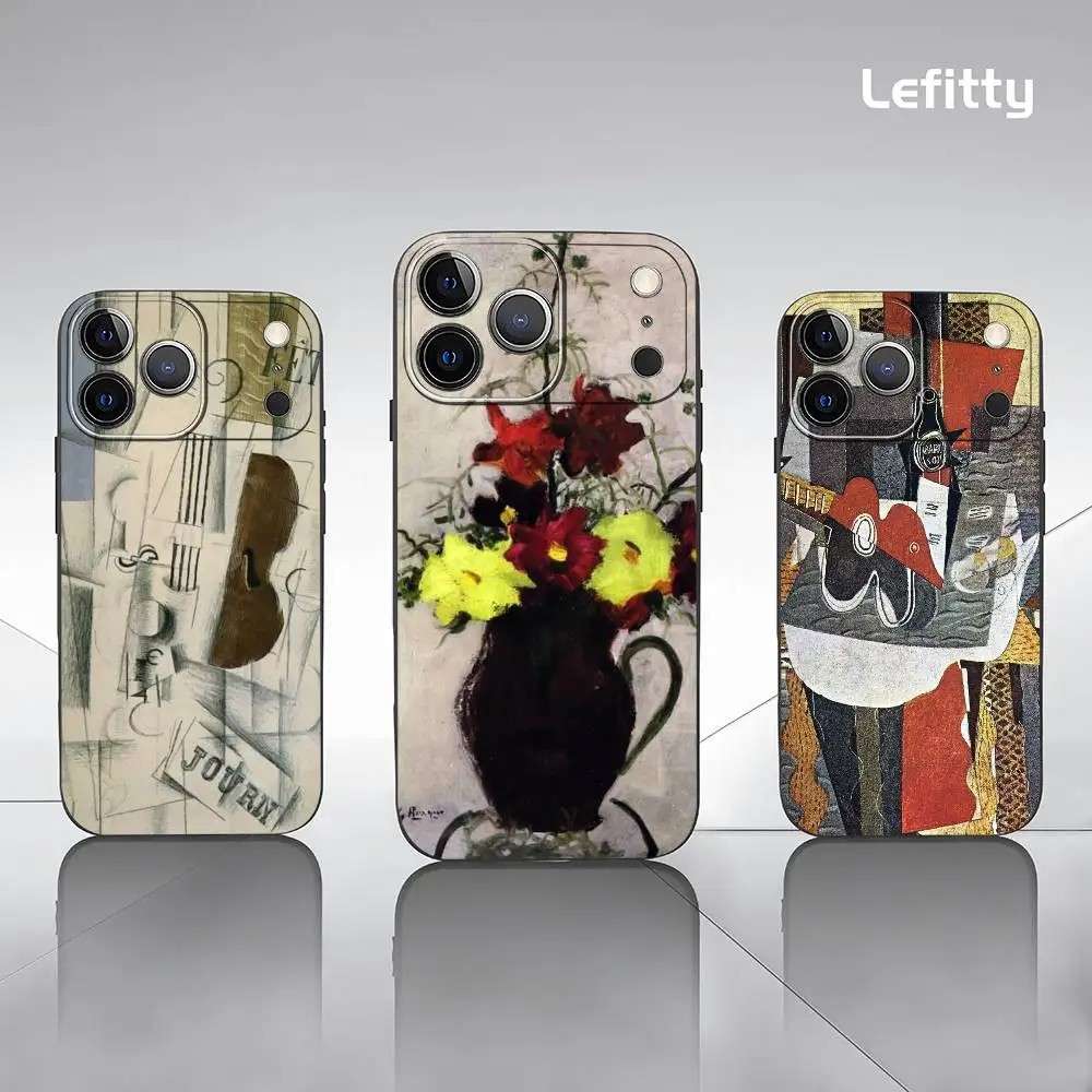 Capa iPhone: Arte de Braque 🎨