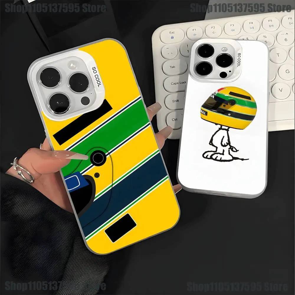 Capa iPhone Ayrton Senna: Proteção e Estilo!