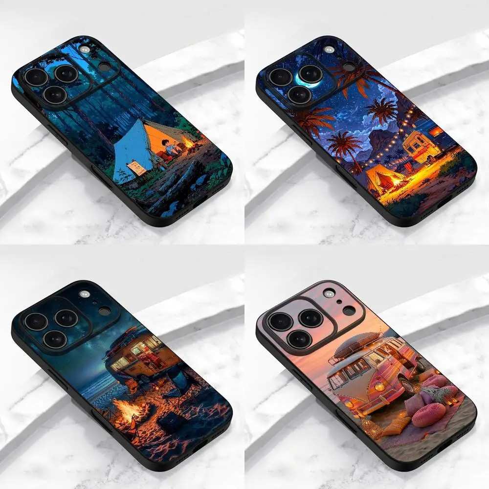 Capa iPhone Camping: Proteção e Estilo!